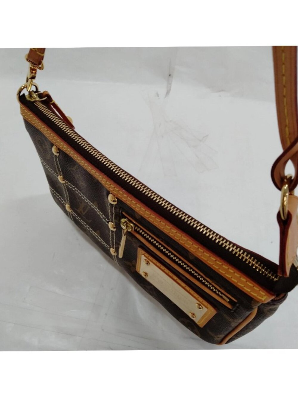 Authentic Louis Vuitton Monogram Pochette Bosphore Shoulder Bag - Picture 6 of 16